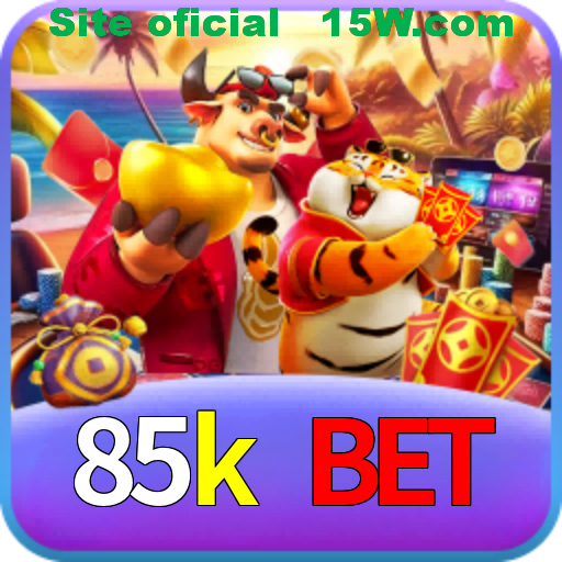 Imagem promocional da 85k bet mostrando a plataforma e suas vantagens